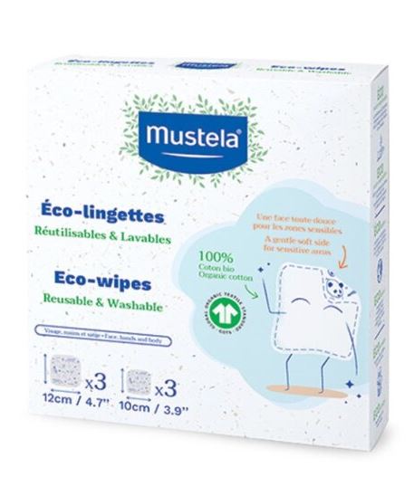 MUSTELA SALVIETTE LAVABILI RIUTILIZZABILI 6 PEZZI - doctorpill.it