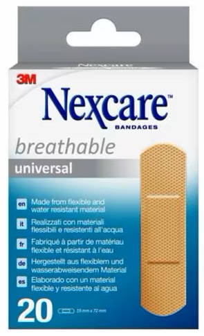 CEROTTO NEXCARE UNIVERSAL 19X72 MM 20 PEZZI PROMO - doctorpill.it
