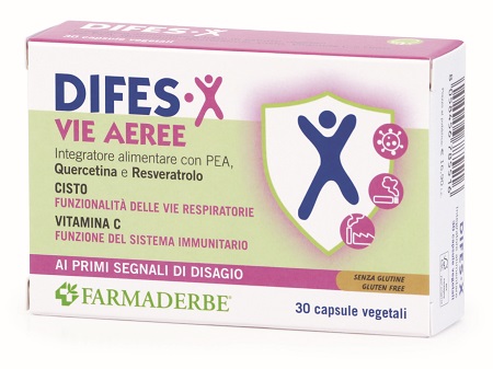DIFES X VIE AEREE 30 CAPSULE - doctorpill.it