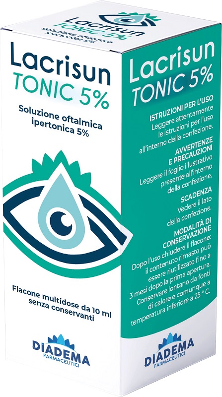 SOLUZIONE OFTALMICA IPERTONICA LACRISUN TONIC 5% 10 ML - doctorpill.it