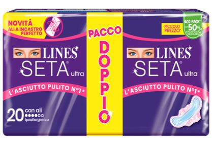 LINES SETA ULTRA ASSORBENTI ALI VP 20 PEZZI - doctorpill.it