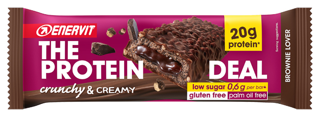 THE PROTEIN DEAL BROWNIE LOVER BARRETTA 55 G - doctorpill.it