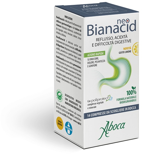 NEOBIANACID 14 COMPRESSE LIMONE - doctorpill.it