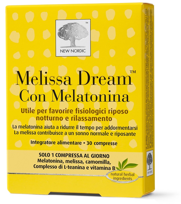 MELISSA DREAM CON MELATONINA 30 COMPRESSE - doctorpill.it