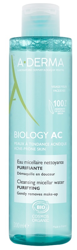 ADERMA BIOLOGY AC ACQUA MICELLARE DETERGENTE PURIFICANTE 200 ML - doctorpill.it