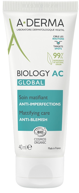 ADERMA BIOLOGY AC GLOBAL TRATTAMENTO OPACIZZANTE ANTI IMPERFEZIONI 40 ML - doctorpill.it
