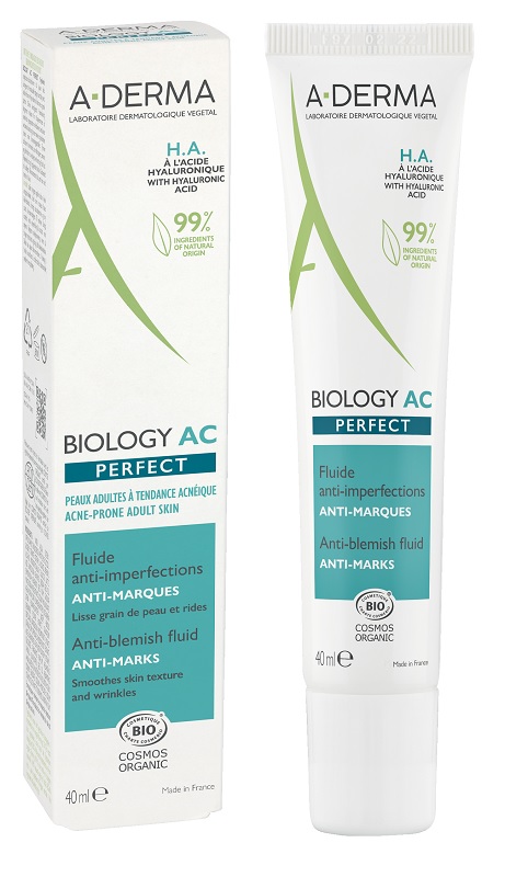ADERMA BIOLOGY AC PERFECT FLUIDO ANTI IMPERFEZIONI 40 ML - doctorpill.it