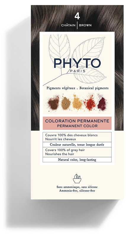 COLOR KIT 4 CASTANO LATTE RIVELATORE 50 ML + CREMA COLORANTE 50 ML + MASCHERA PROTETTIVA COLORE 12 ML + GUANTI - doctorpill.it