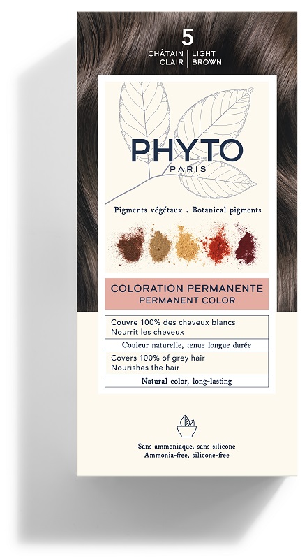 COLOR KIT 5 CASTANO CHIARO LATTE RIVELATORE 50 ML + CREMA COLORANTE 50 ML + MASCHERA PROTETTIVA COLORE 12 ML + GUANTI - doctorpill.it