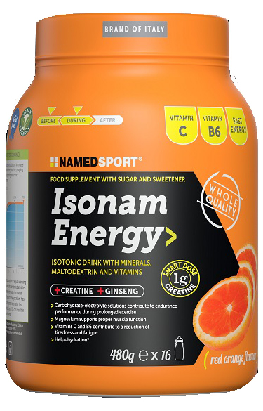 ISONAM ENERGY ORANGE 480 G 1 G CREATINA - doctorpill.it
