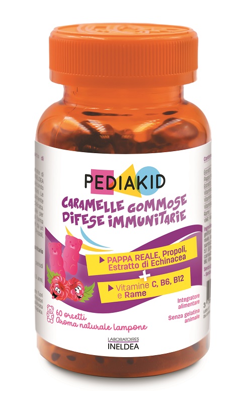 PEDIAKID DIFESE IMMUNITARIE 60 ORSETTI GOMMOSI - doctorpill.it