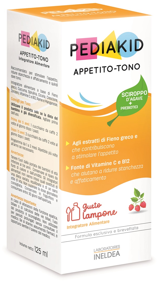 PEDIAKID APPETITO E TONO SCIROPPO 125 ML - doctorpill.it