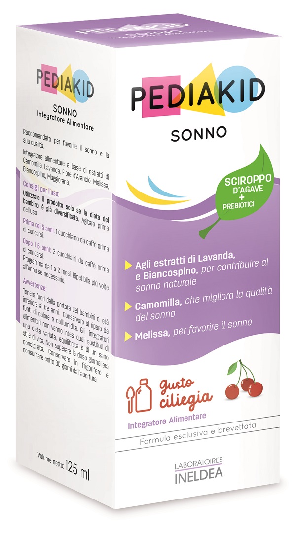 PEDIAKID SONNO SCIROPPO 125 ML - doctorpill.it