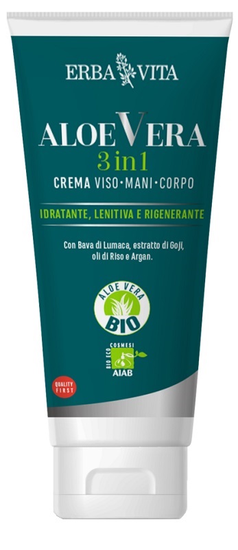 ALOE VERA CREMA 3 IN 1 BIO AIAB 200 ML - doctorpill.it