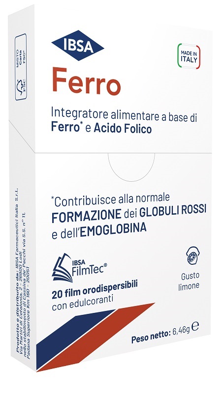 FERRO IBSA 20 FILM ORODISPERSIBILI - doctorpill.it