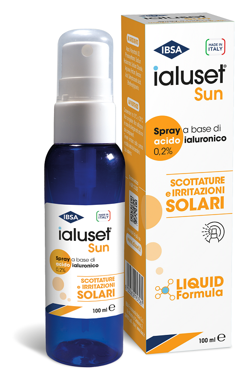 IALUSET SUN SCOTTATURE E IRRITAZIONI SOLARI SPRAY 100 ML - doctorpill.it