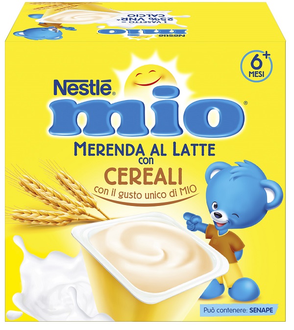 MIO MERENDA AL LATTE CEREALI 4 PEZZI DA 100 G - doctorpill.it