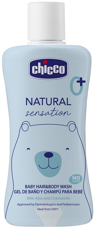 CHICCO NATURAL SENSATION BAGNO SHAMPOO 200 ML - doctorpill.it