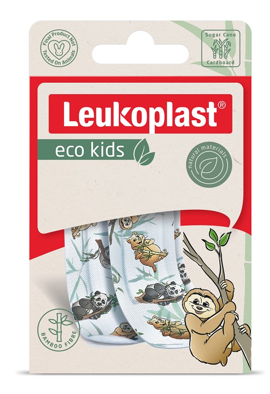 CEROTTO LEUKOPLAST ECO KIDS 12 PEZZI ASSORTITI - doctorpill.it