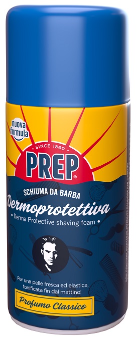 PREP SCHIUMA BARBA DERMOPROTETTIVA PROFUMO CLASSICO 300 ML - doctorpill.it