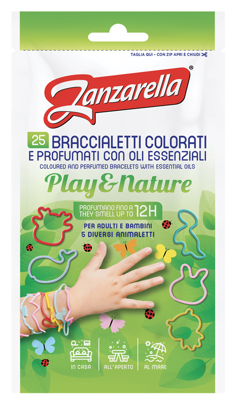 ZANZARELLA BRACCIALETTI PALY&NATURE 25 PEZZI - doctorpill.it