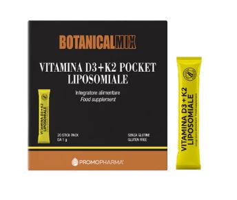 VITAMINA D3+K2 LIPOSOMIALE POCKET 20 STICK - doctorpill.it
