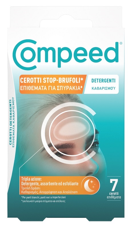 COMPEED CEROTTI STOP BRUFOLI DETERGENTI 7 PEZZI - doctorpill.it