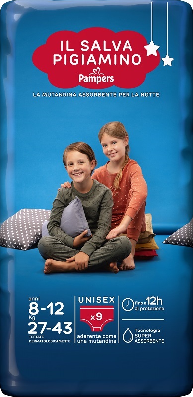 PANNOLINO PAMPERS BABYCARE SALVAPIGIAMINO L/XL 9 PEZZI - doctorpill.it