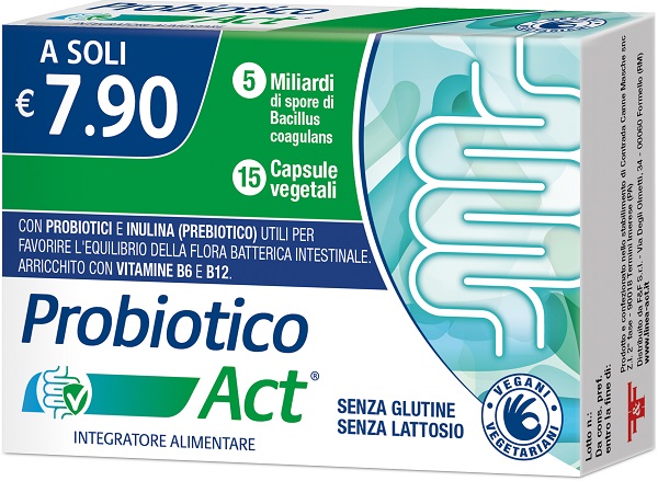 PROBIOTICO ACT 15 CAPSULE VEGETALI - doctorpill.it