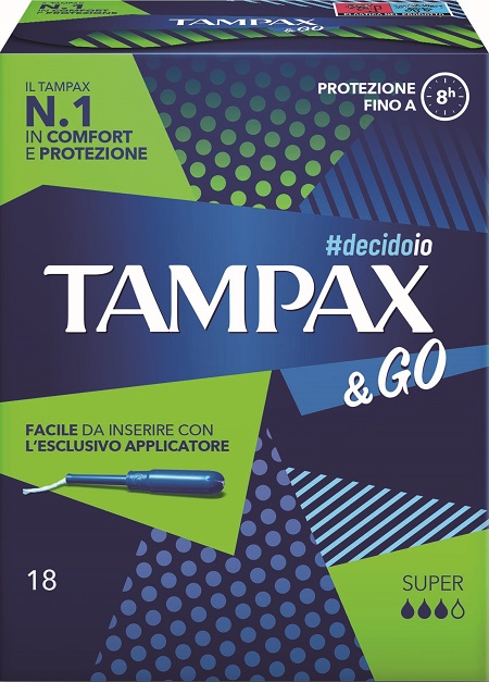 TAMPAX &GO SUPER 18 PEZZI - doctorpill.it