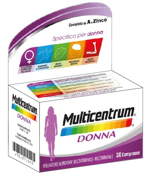 MULTICENTRUM DONNA 30 COMPRESSE - doctorpill.it