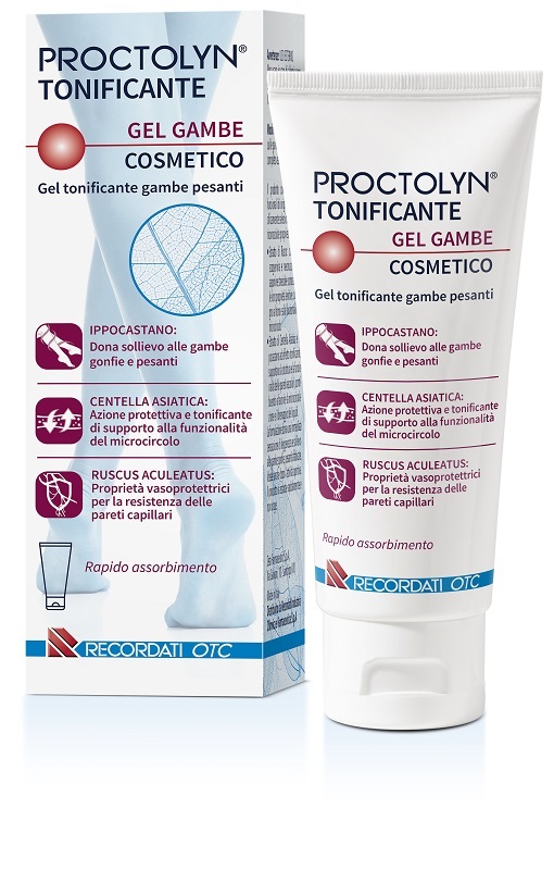 PROCTOLYN TONIFICANTE GEL GAMBE 100 ML - doctorpill.it