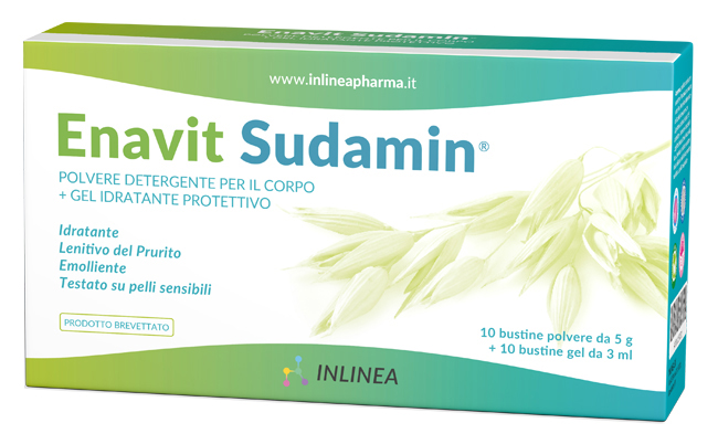 ENAVIT SUDAMIN 10 BUSTINE POLVERE DA 5 G + 10 BUSTINE GEL DA 5 ML - doctorpill.it