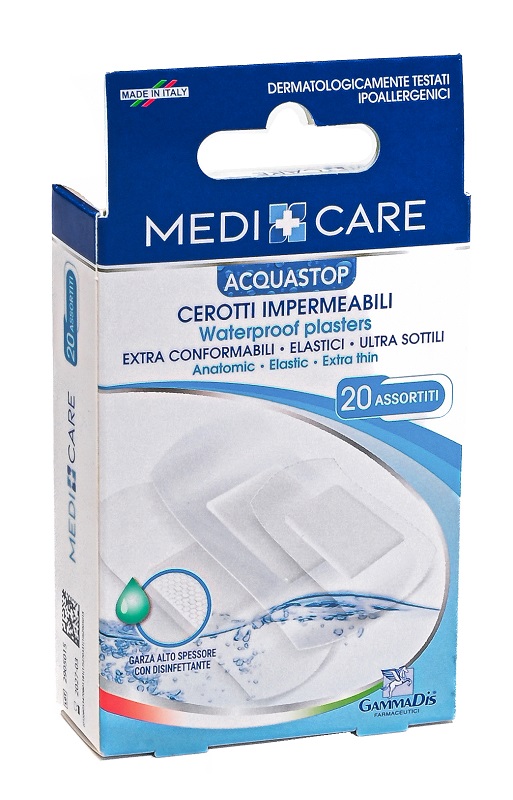 CEROTTO MEDICARE ANTIACQUA ASSORTITI 20 PEZZI - doctorpill.it