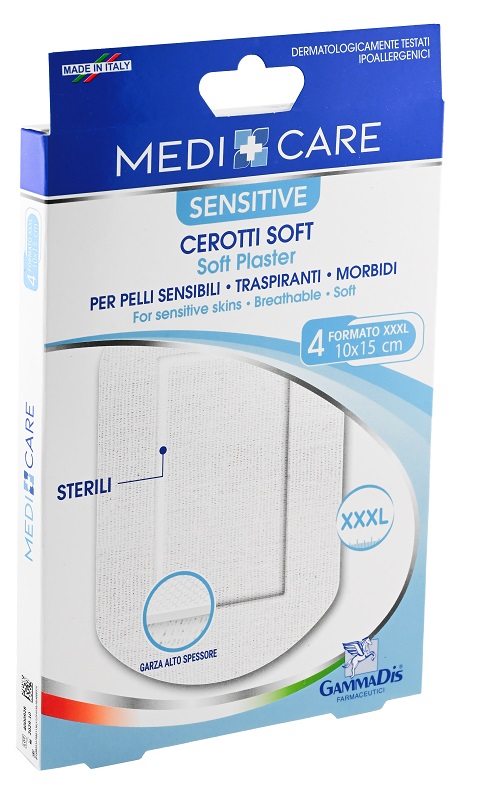 CEROTTO MEDICARE STERILI TNT 10X15 4 PEZZI - doctorpill.it