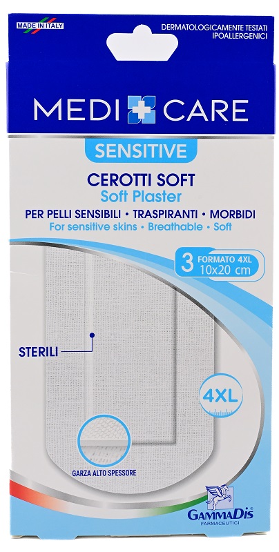 CEROTTO MEDICARE STERILI TNT 10X20 3 PEZZI - doctorpill.it