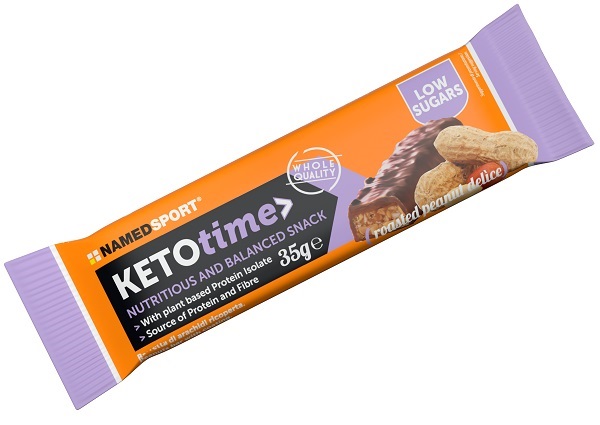 KETOTIME BAR ROASTED PEANUT 35 G - doctorpill.it