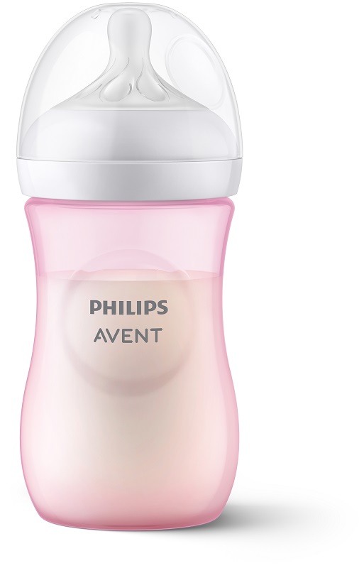 AVENT BIBERON NATURAL RESPONSE DA 260ML ROSA TETTARELLA FLUSSO 3 - doctorpill.it