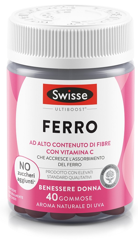 SWISSE FERRO 40 GOMMOSE - doctorpill.it