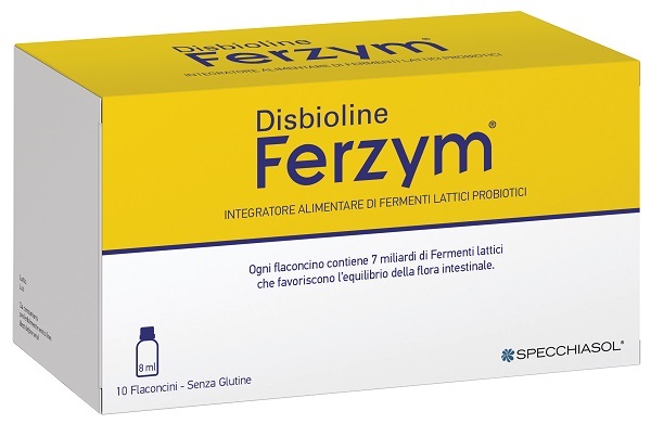 DISBIOLINE FERZYM 10 FLACONCINI DA 8 ML - doctorpill.it