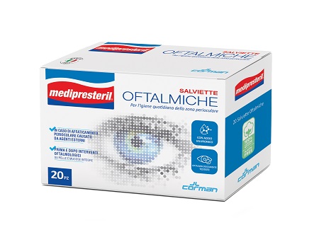 MEDIPRESTERIL SALVIETTE OFTALMICHE 20 PEZZI PROMO - doctorpill.it