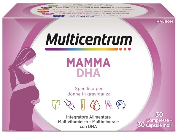 MULTICENTRUM MAMMA DHA 30 COMPRESSE + 30 CAPSULE - doctorpill.it