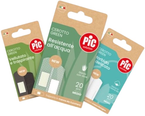 CEROTTO PIC GREEN BAMBU' ALOE MIX 22 PEZZI - doctorpill.it