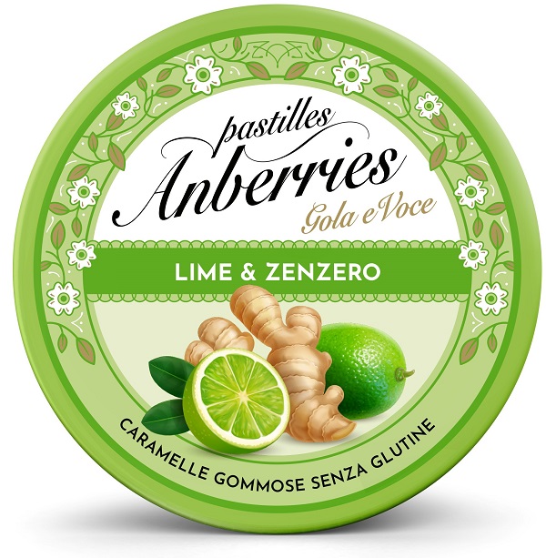 ANBERRIES LIME & ZENZERO 50 G - doctorpill.it