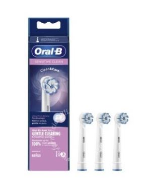 ORALB POWER REFILL EB60-3 SENSITIVE CLEAN 3 PEZZI - doctorpill.it