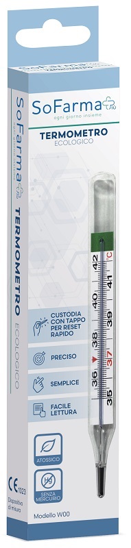 TERMOMETRO GALLIO ECOLOGICO SOFARMAPIU' - doctorpill.it