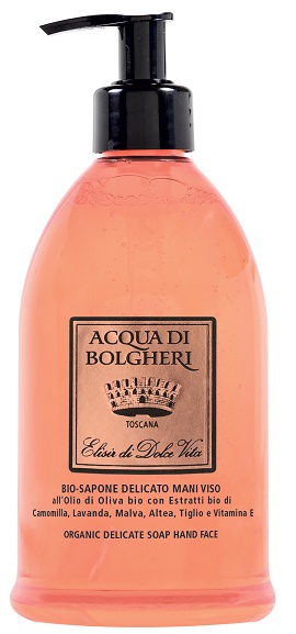 BIO-SAPONE DELICATO MANI VISO ELISIR DI DOLCE VITA 500 ML - doctorpill.it