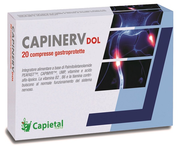 CAPINERV DOL 20 COMPRESSE GASTROPROTETTE - doctorpill.it