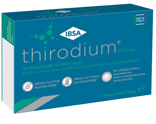 THIRODIUM 50MCG 30 CAPSULE MOLLI NUOVA FORMULAZIONE - doctorpill.it