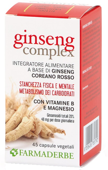 GINSENG COMPLEX 45 CAPSULE VEGETALI - doctorpill.it